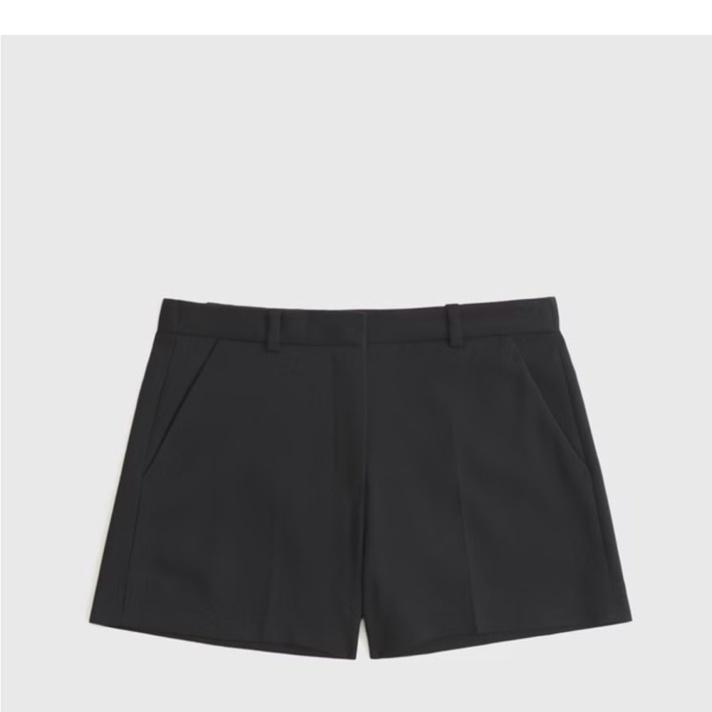 Abercrombie & Fitch Classic Black High Waist Shorts